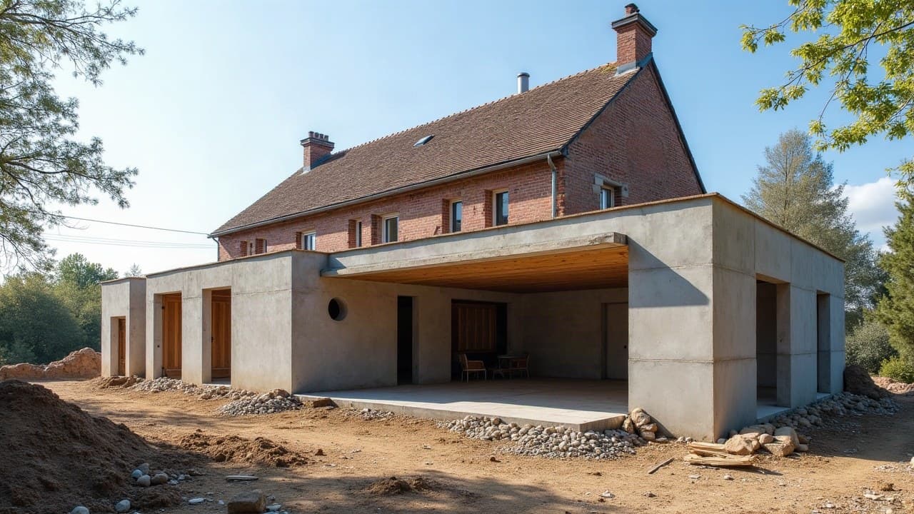 Agrandir sa maison à Niort sans dénaturer le bâti existant